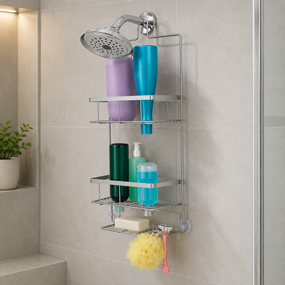 Premium Hanging Shower Caddy Organizer