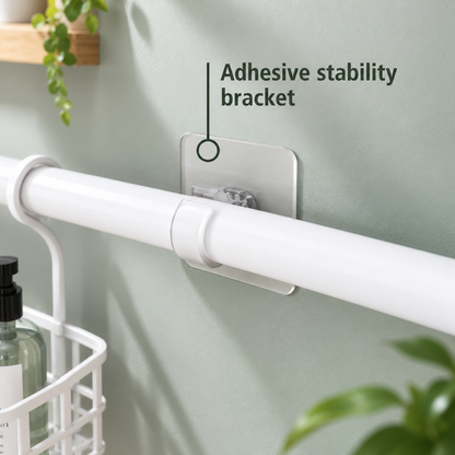 Adjustable Tension Rod Bath Organizer