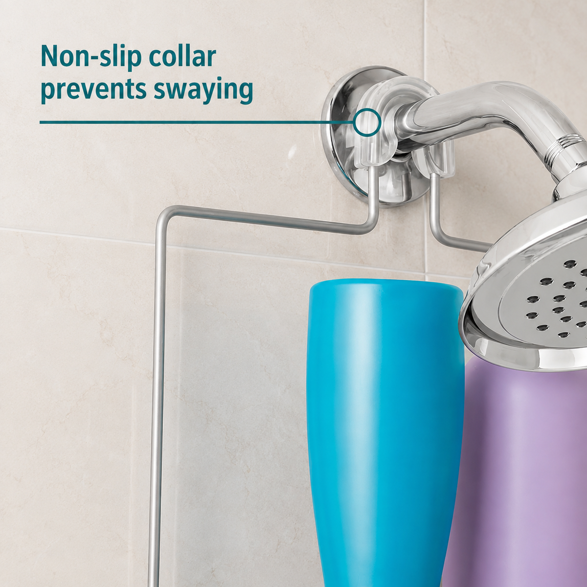 Premium Hanging Shower Caddy Organizer