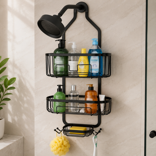 3-Tier Hanging Shower Caddy Organizer